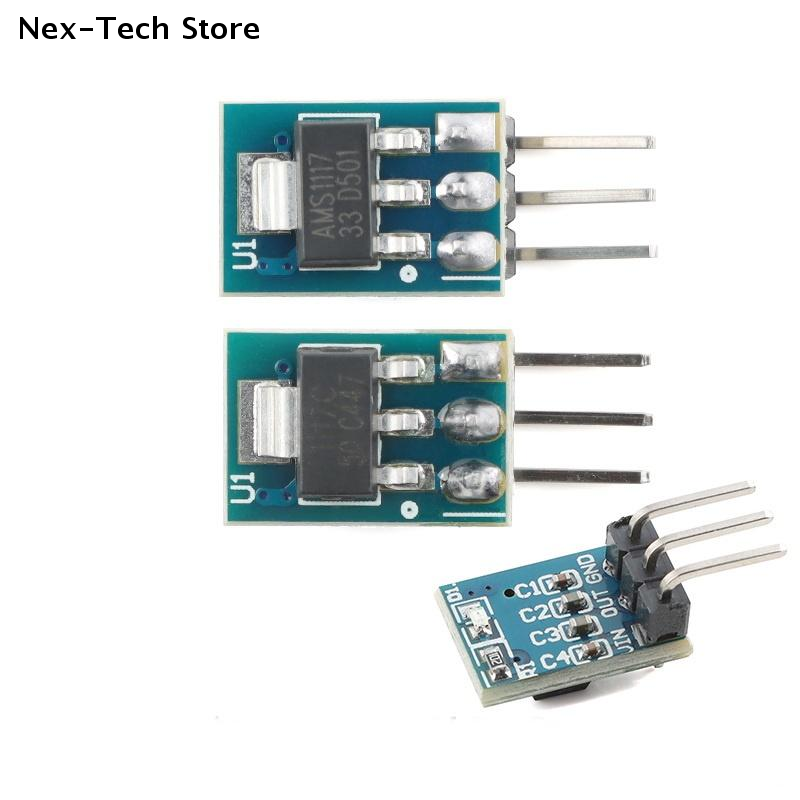 Ams1117 Module - [NT]1/3/5Pz Modulo di Alimentazione AMS1117 3.3V