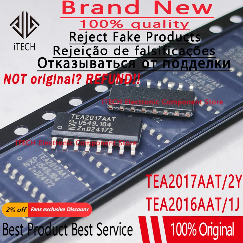 Perfboard - 5 pz originale muslimatexmuslimax/1J SOP-16 muslimex/2Y