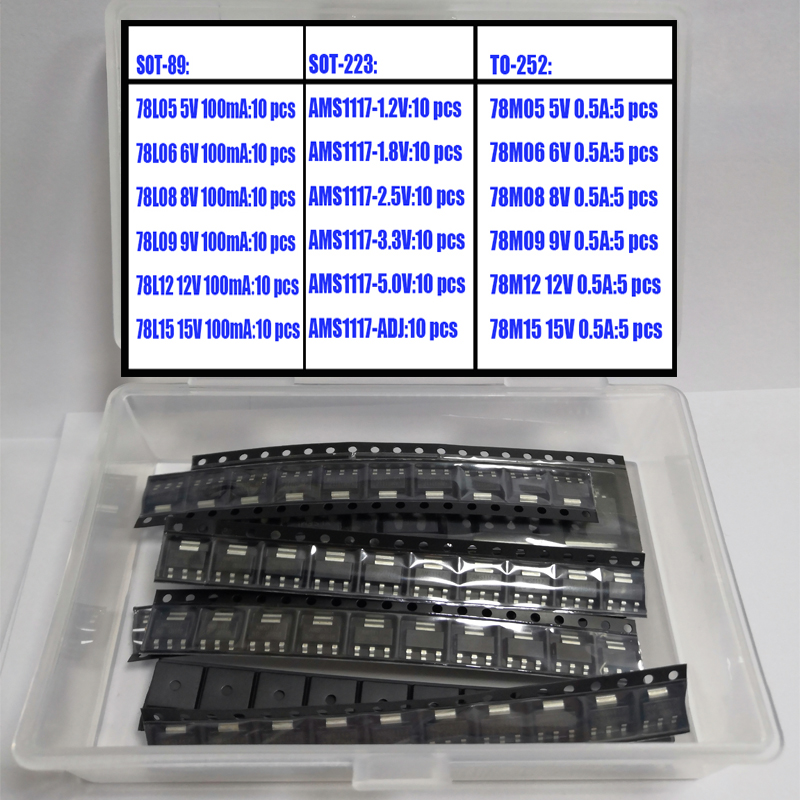 Ams1117 Module - Assortimento regolatore di tensione SMD SOT89