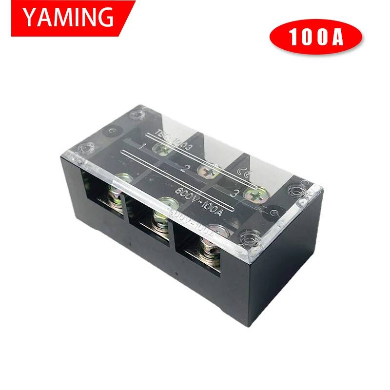 Screw Terminal Block - 2 pz. TBC-1003 100A 3P 600V