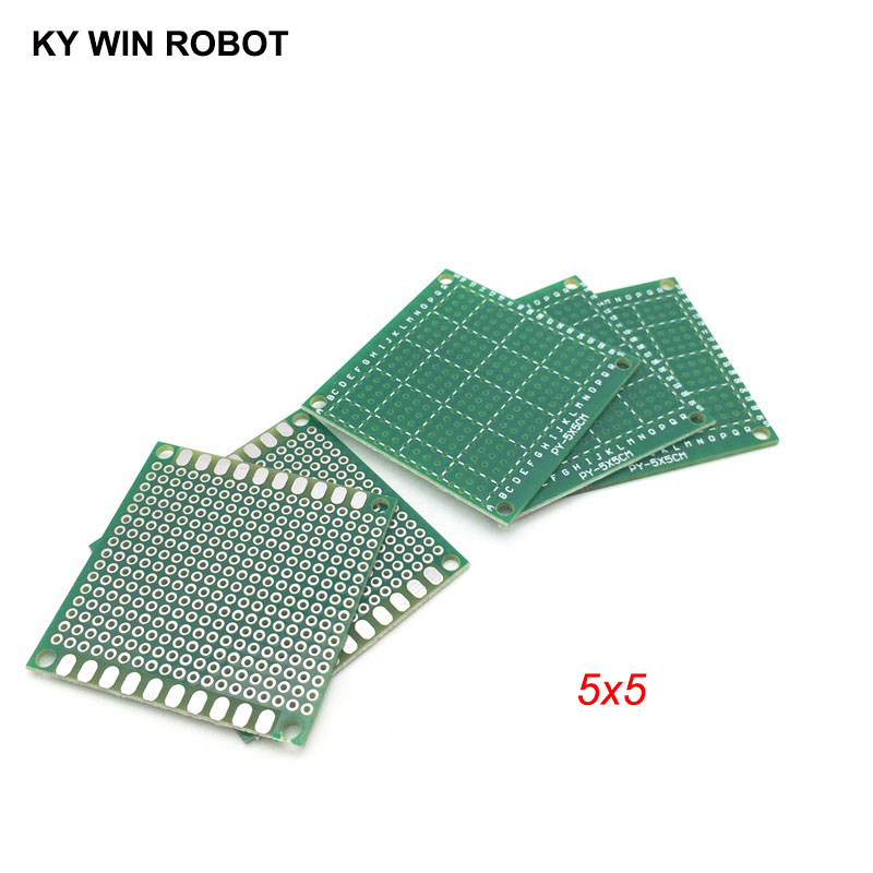 Pcb Prototyping Board - 5 pz 5x5cm 50x50mm singolo lato
