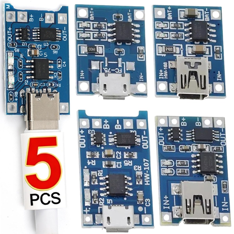 Li Ion Charger Module - Modulo Caricabatterie al Litio 5V 3A