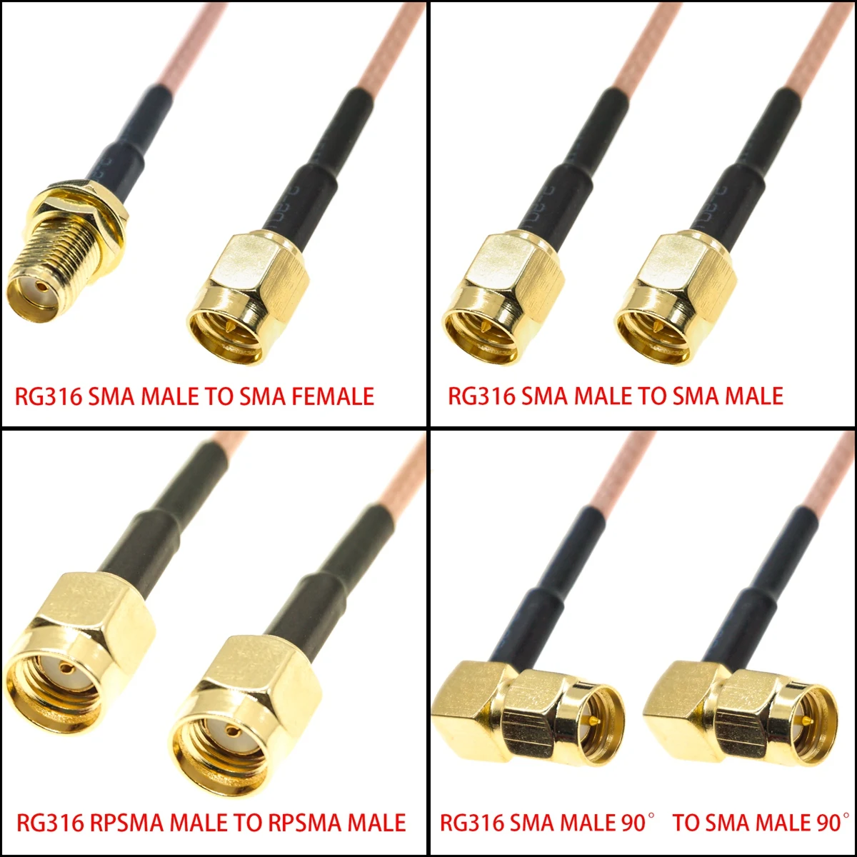 Ipex Connector - RG316 SMA Maschio Femmina A SMA