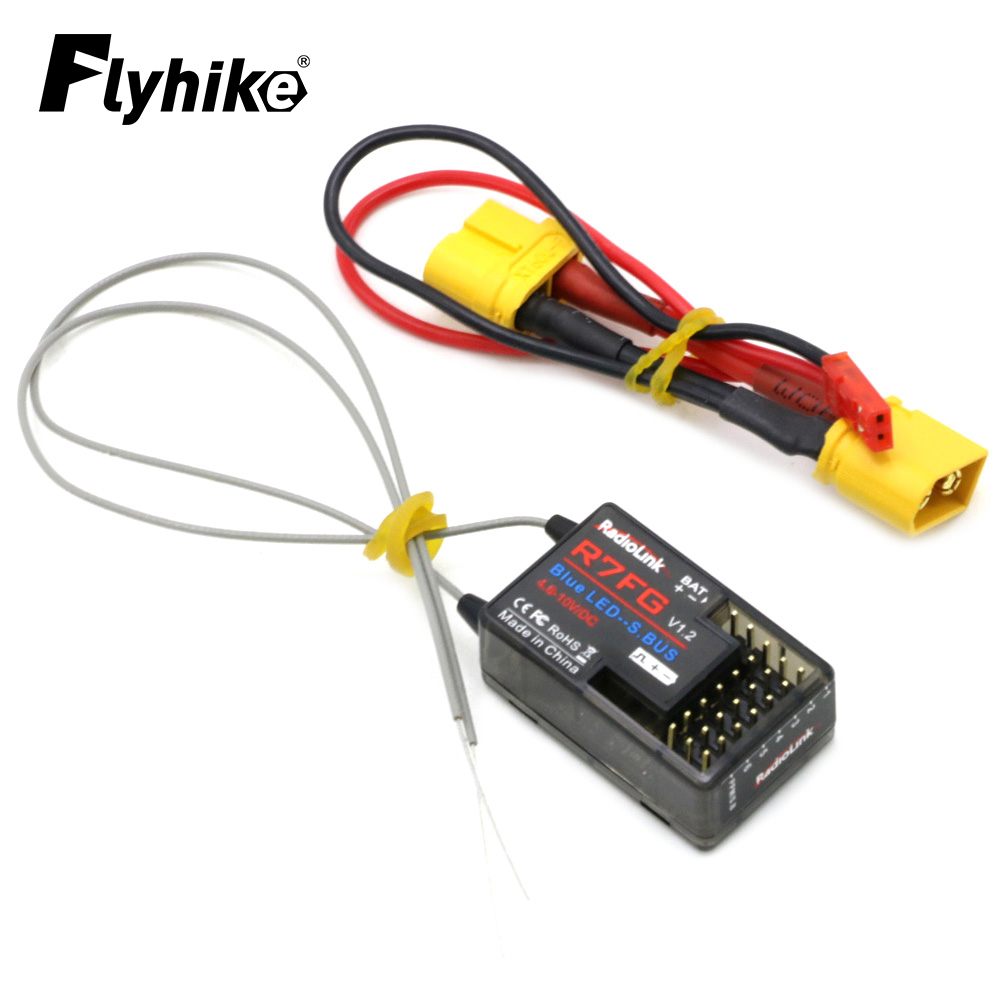 Antenna 2.4Ghz - RadioLink R7FG 2.4GHz 7CH Ricevitore doppia