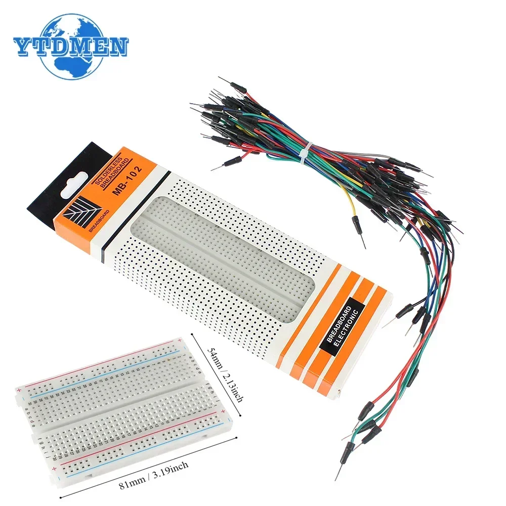 Breadboard 400 Point - MB-102 Tagliere 400 830 Punti Senza