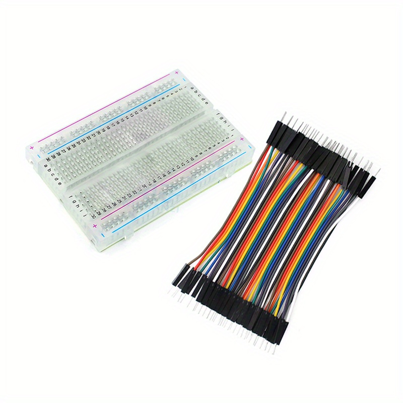 Breadboard 400 Point - 1pc 400 Punti Trasparente Mini Breadboard