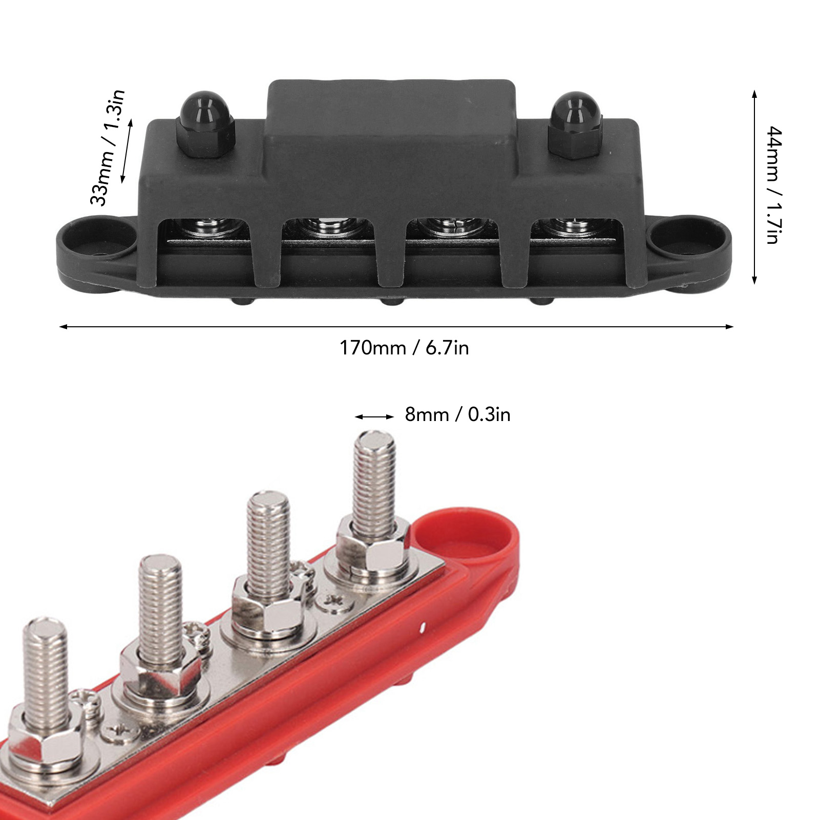 Screw Terminal Block - Blocco di Distribuzione Elettrica con Viti