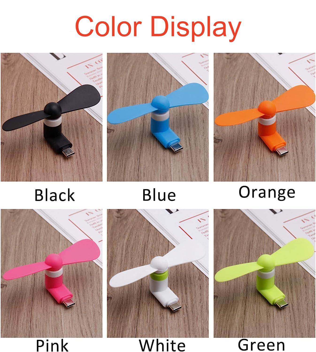 4/2/1 Pezzi Mini Ventilatore P - Micro Usb Cable recensione e prezzo