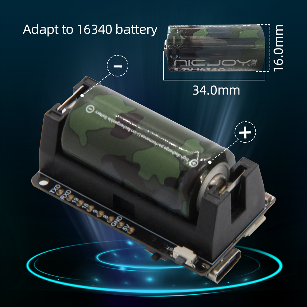 LILYGO ®   TTGO T-OI PLUS RISC - Esp32 Battery Holder Lipo recensione e prezzo