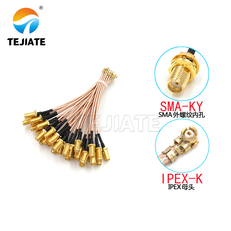 1PCS UF. Cavo Jumper L a SMA,  - Ipex Connector recensione e prezzo