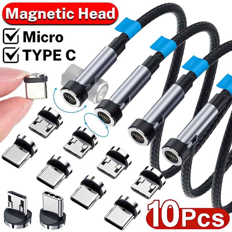 10/1 Pezzi Connettori Magnetic - Micro Usb Cable recensione e prezzo