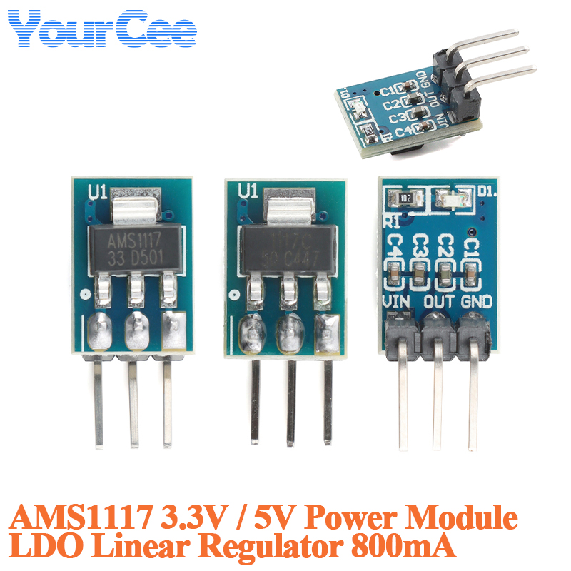 20 pz/1 pz AMS1117 3.3 V 5 V M - Ams1117 Module recensione e prezzo