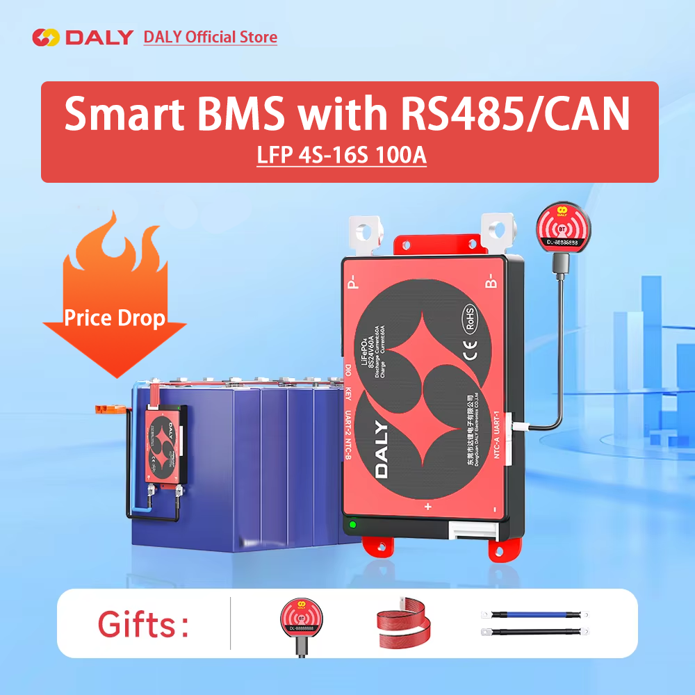 Daly Smart BMS 4S LiFePO4 12V  - Proto Board recensione e prezzo