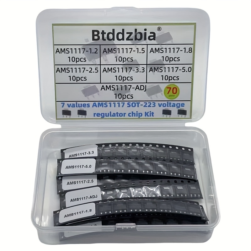 Kit da 70 pezzi Kit regolatore - Ams1117 Module recensione e prezzo