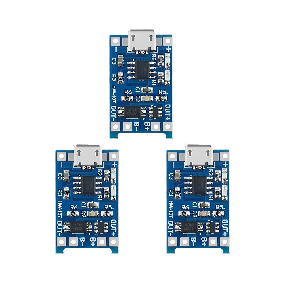 5PCS 5V 1A Micro USB 18650 bat - Tp4056 Module recensione e prezzo