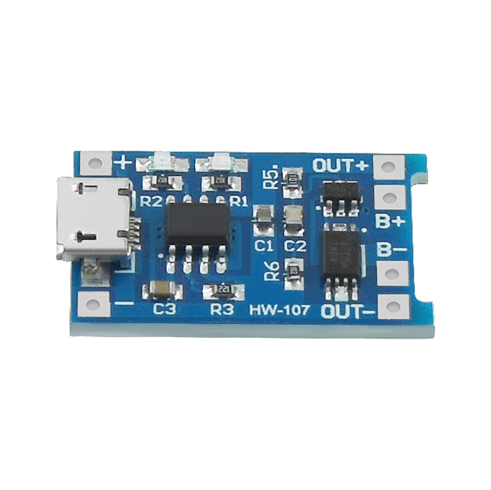 5PCS 5V 1A Micro USB 18650 bat - Tp4056 Module recensione e prezzo