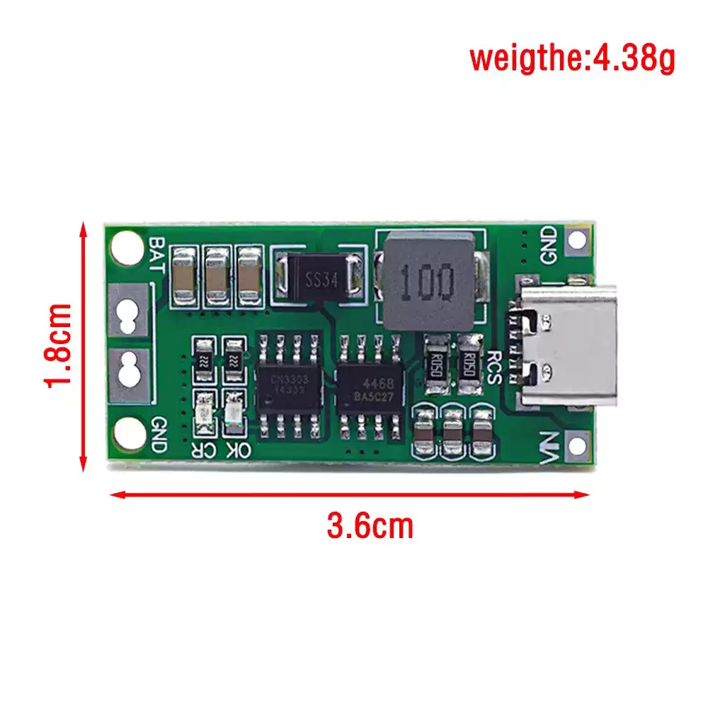 Modulo Caricabatterie Boost da - Li Ion Charger Module recensione e prezzo