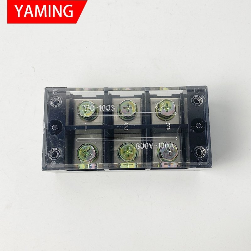 2 pz. TBC-1003 100A 3P 600V Mo - Screw Terminal Block recensione e prezzo