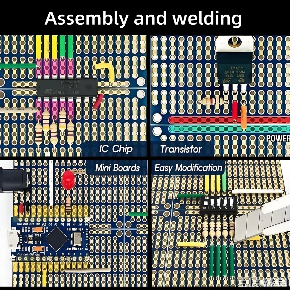 Scheda PCB a incastro 4-in-1 8 - Perfboard recensione e prezzo