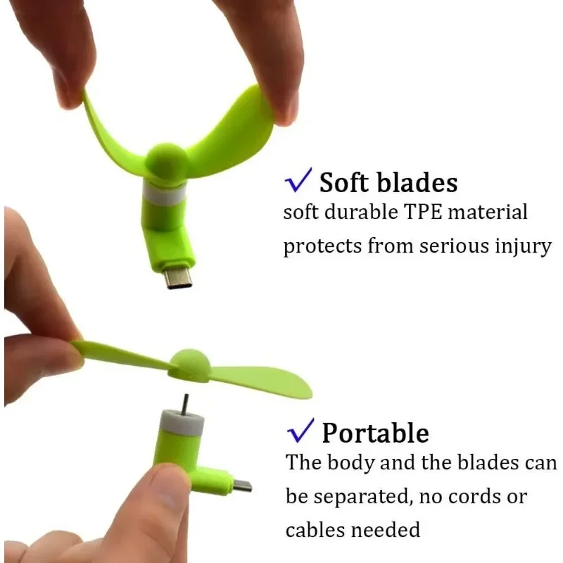 Mini ventilatore portatile Typ - Micro Usb Cable recensione e prezzo
