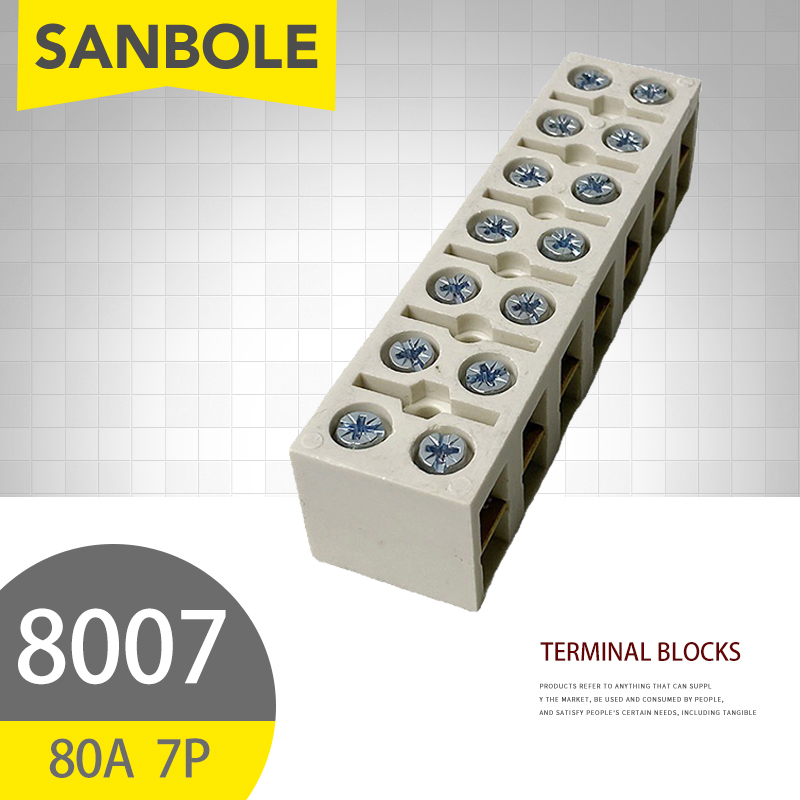 10 pezzi 80A/7P morsettiere ti - Screw Terminal Block recensione e prezzo