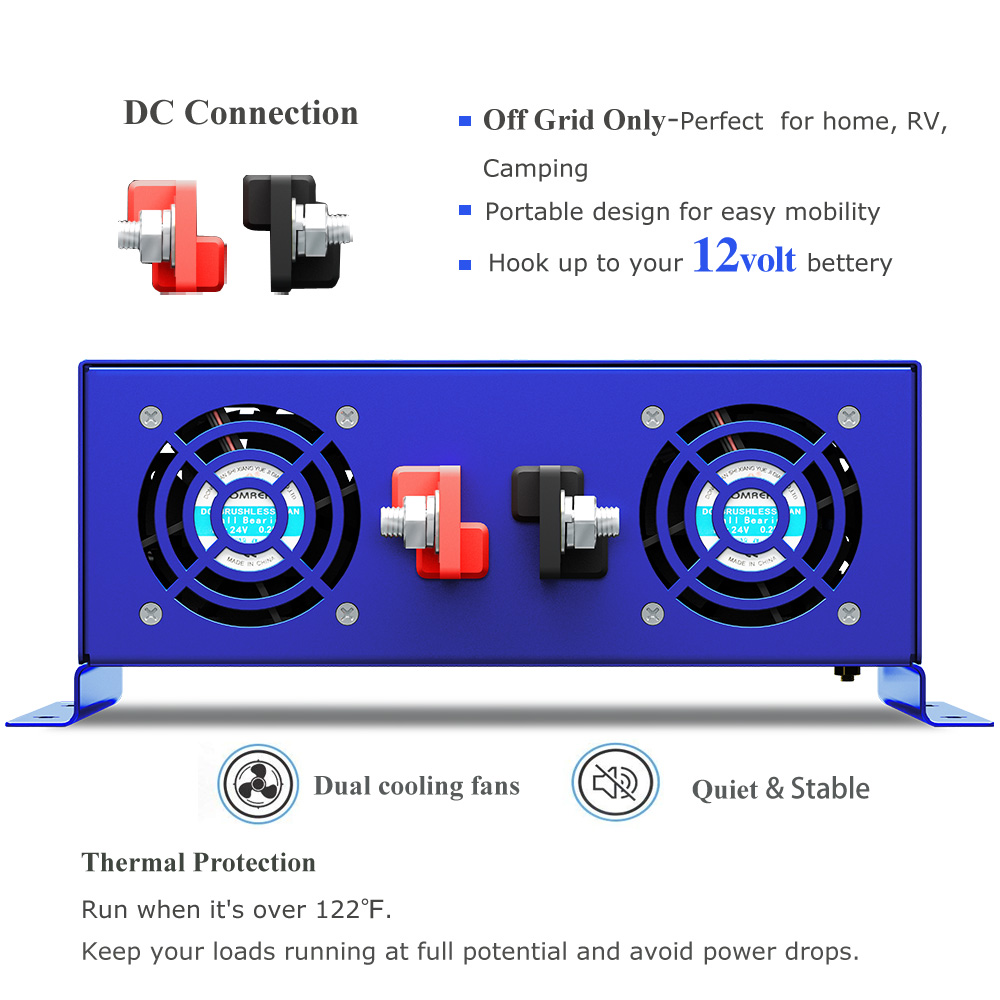 Inverter WZRELB 3000W per Auto - Dc Dc Converter recensione e prezzo