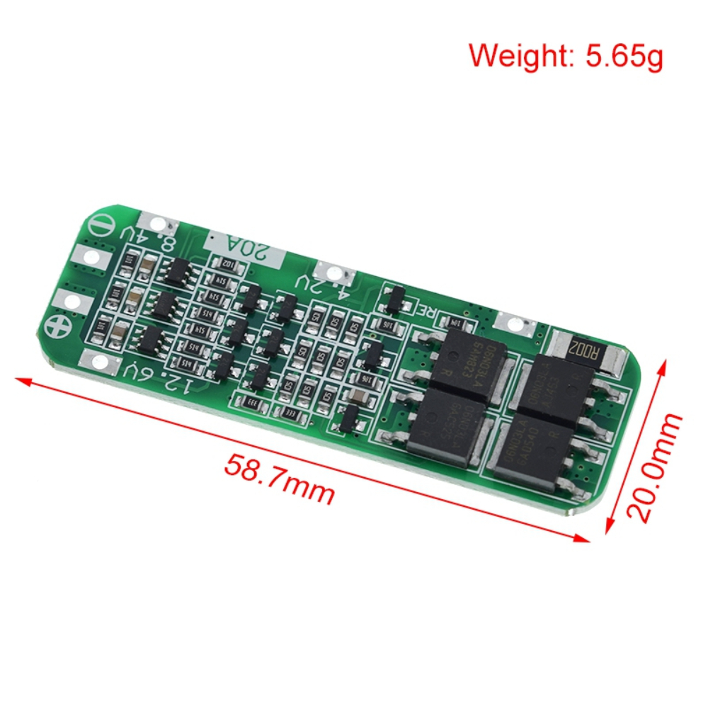 3S 20A Li-Ion Batteria Al Liti - Li Ion Charger Module recensione e prezzo