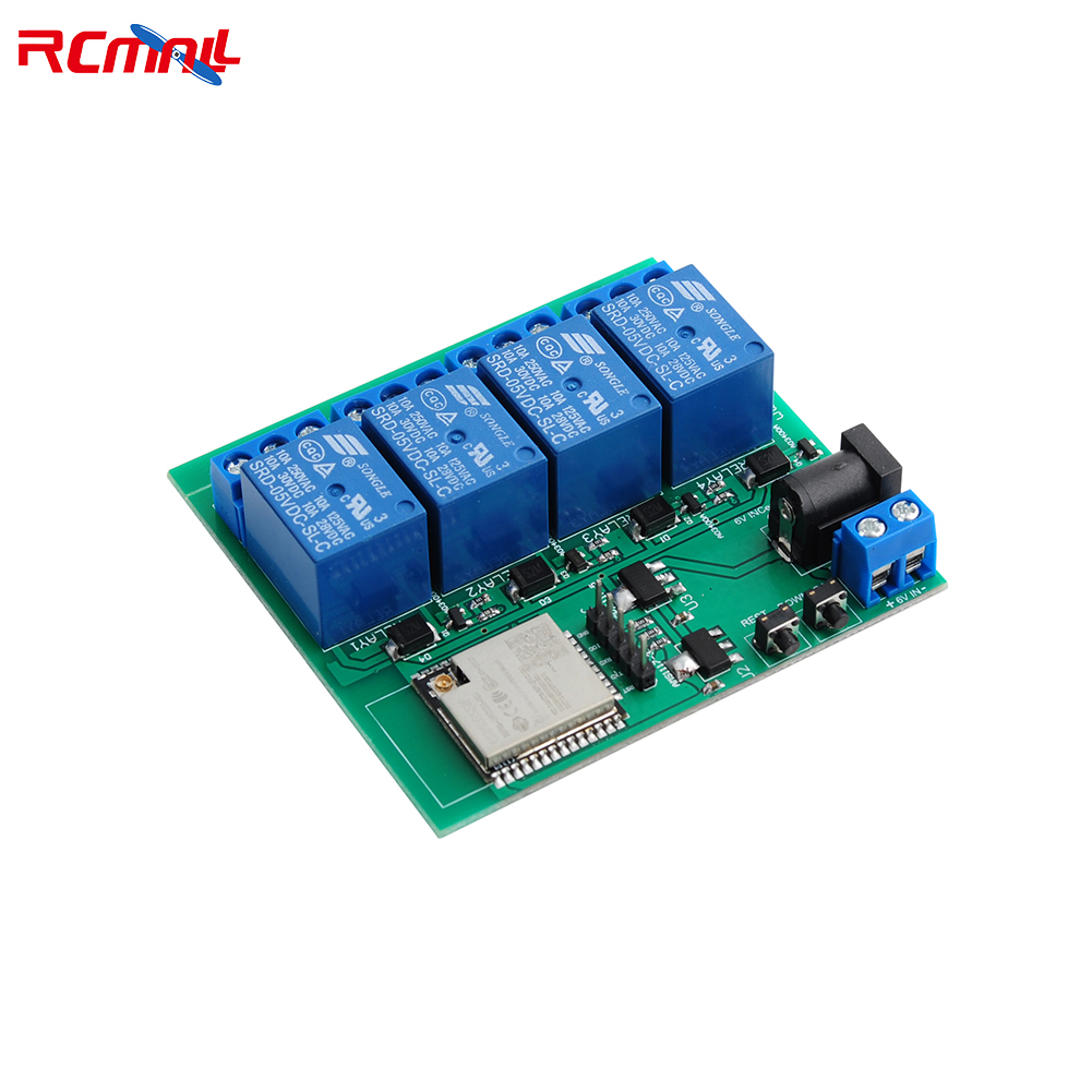 Modulo relè ESP32S 4CH, scheda - Antenna 2.4Ghz recensione e prezzo