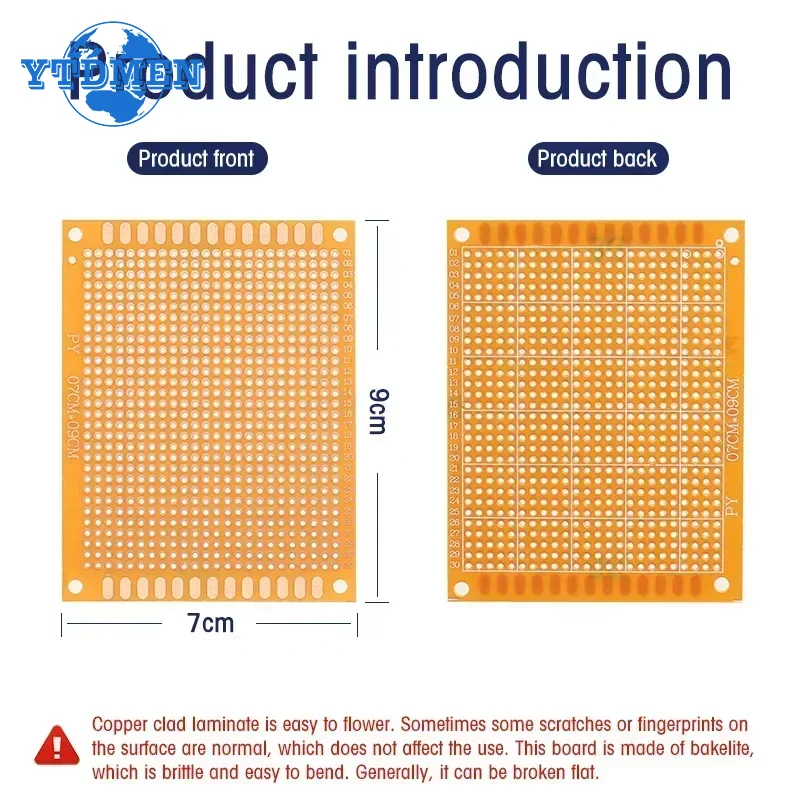 1-20 pz 5x7 cm PCB Scheda Univ - Perfboard recensione e prezzo