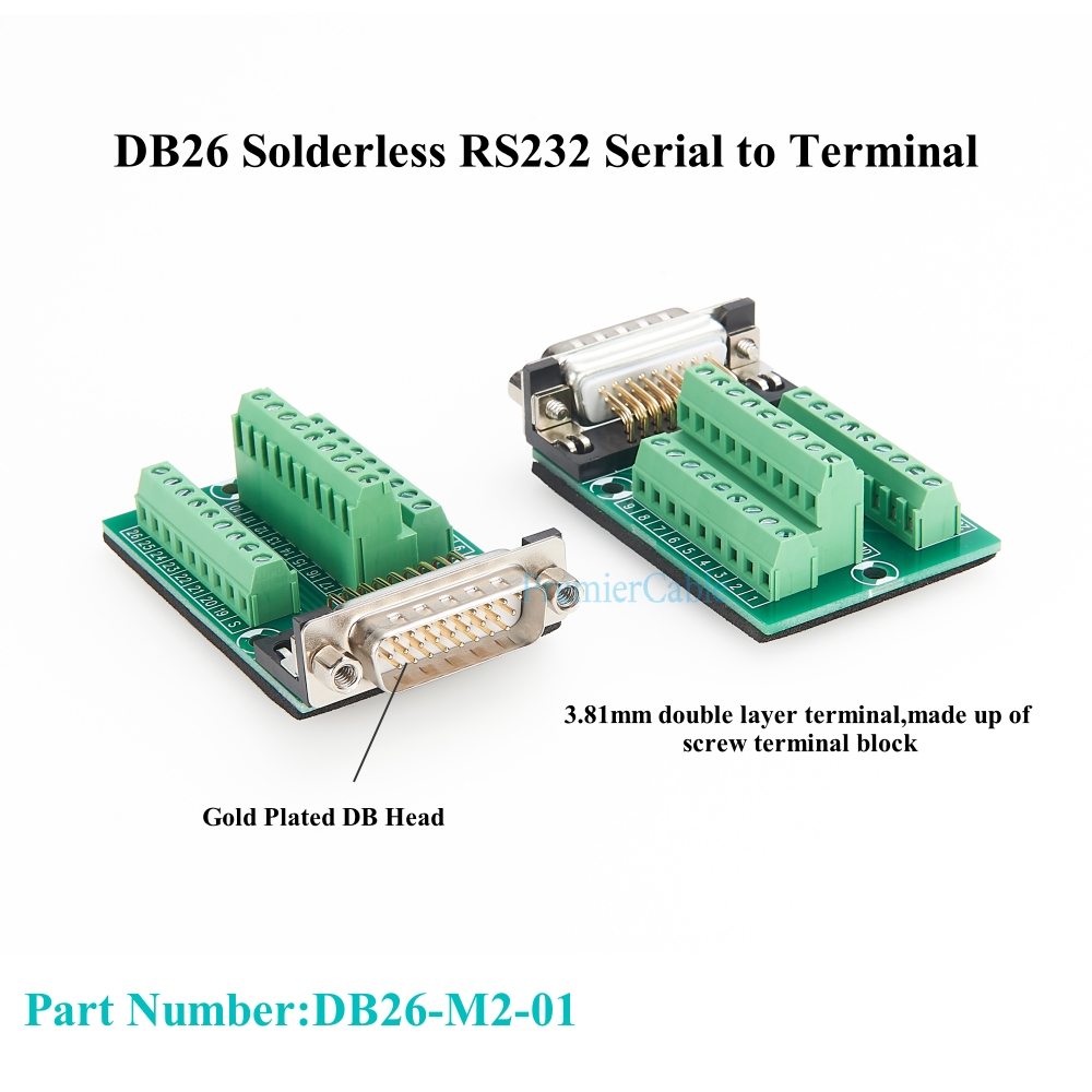 Modulo di Segnale PCB DB26 Mas - Screw Terminal Block recensione e prezzo