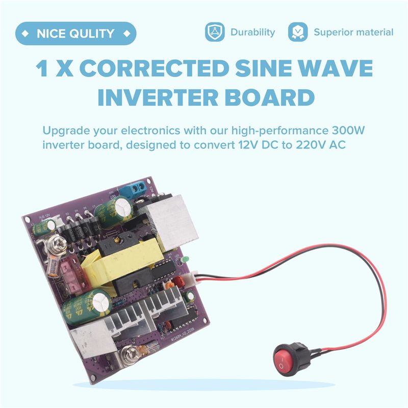 Scheda Inverter a Onda Sinusoi - Boost Converter recensione e prezzo