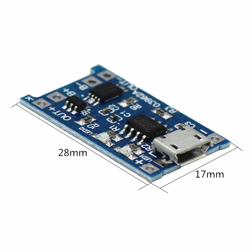 5PCS Micro USB 5V 1A 18650 TP4 - Tp4056 Module recensione e prezzo