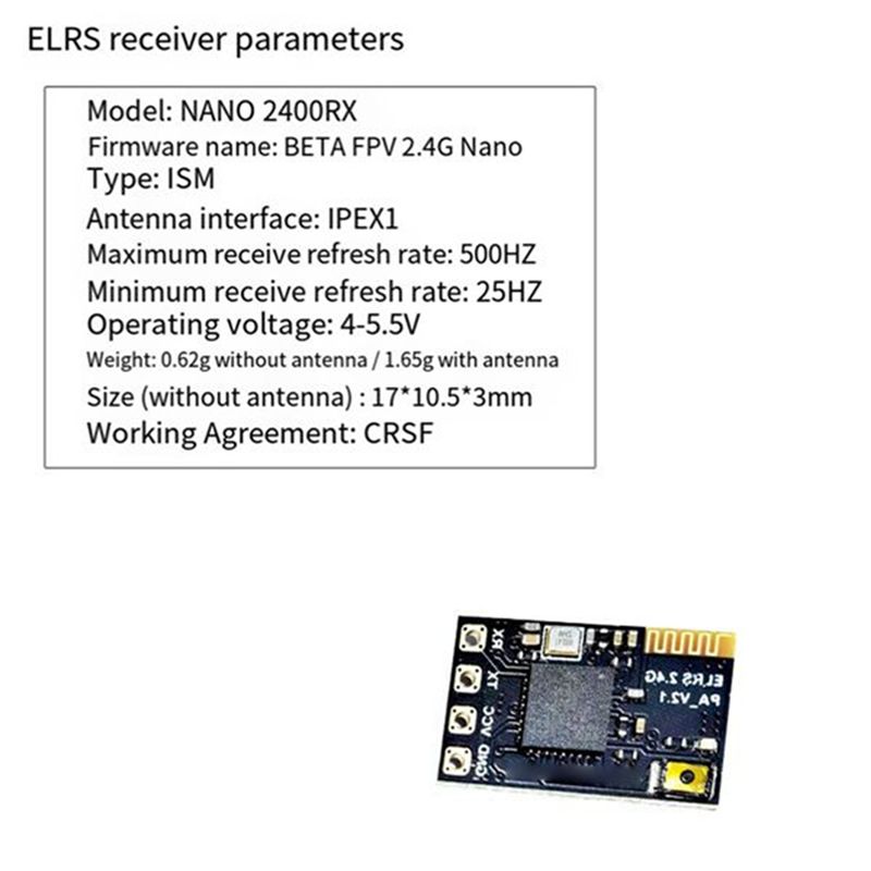 CYGJ-10PCS Ricevitore ELRS 2.4 - Antenna 2.4Ghz recensione e prezzo
