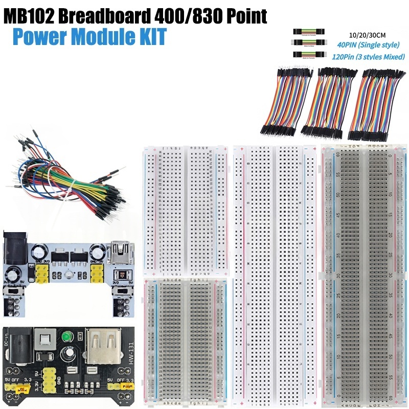 MB-102 MB102 Breadboard 400 83 - Breadboard 400 Point recensione e prezzo