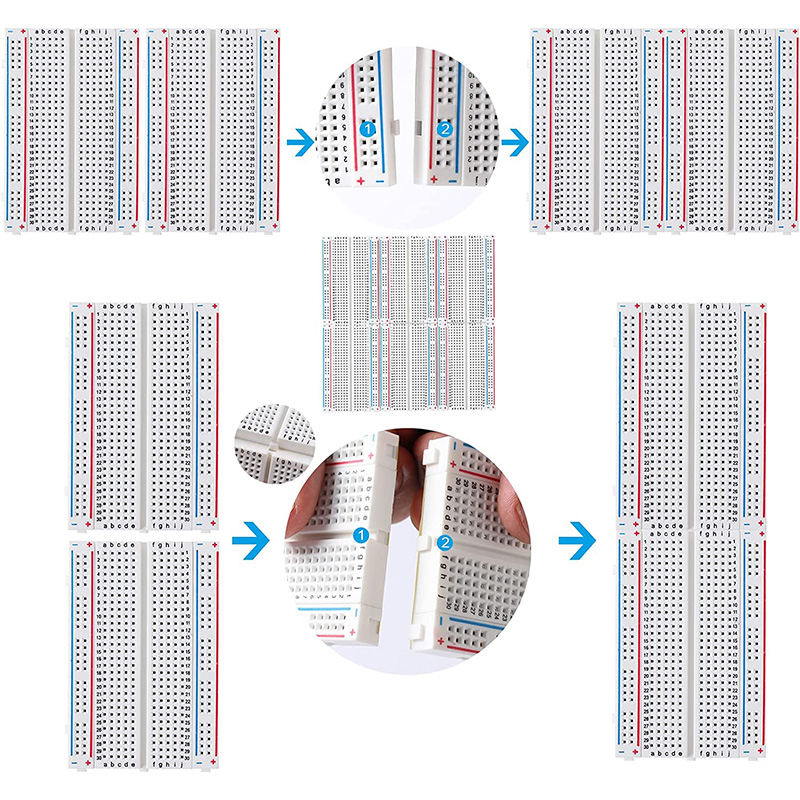 MB-102 MB102 Breadboard 400 83 - Breadboard 400 Point recensione e prezzo