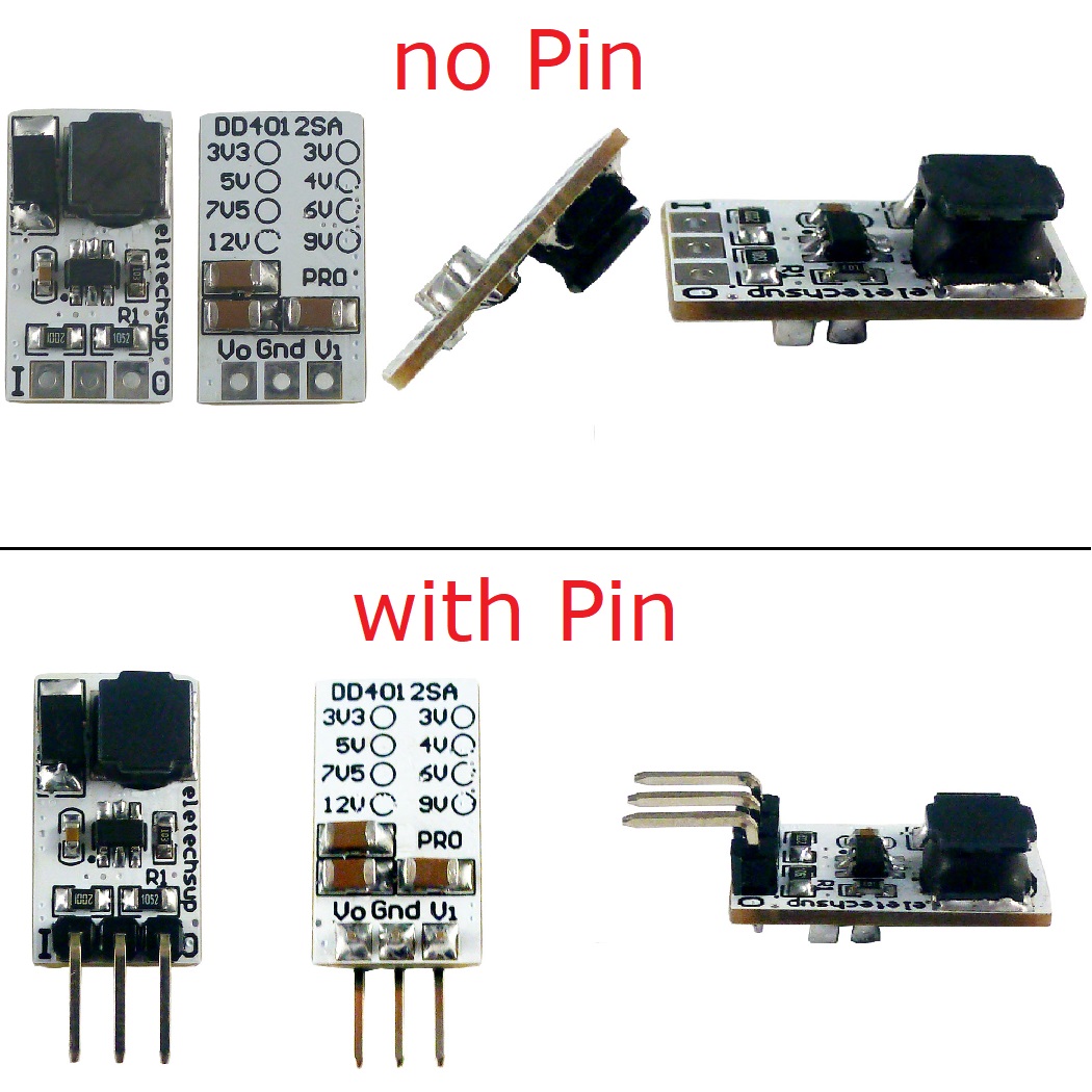 Set di 3 Mini Convertitori DC- - Ams1117 Module recensione e prezzo